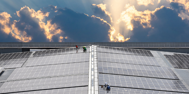 1000 kW saulės energijos sistema Bahamuose
