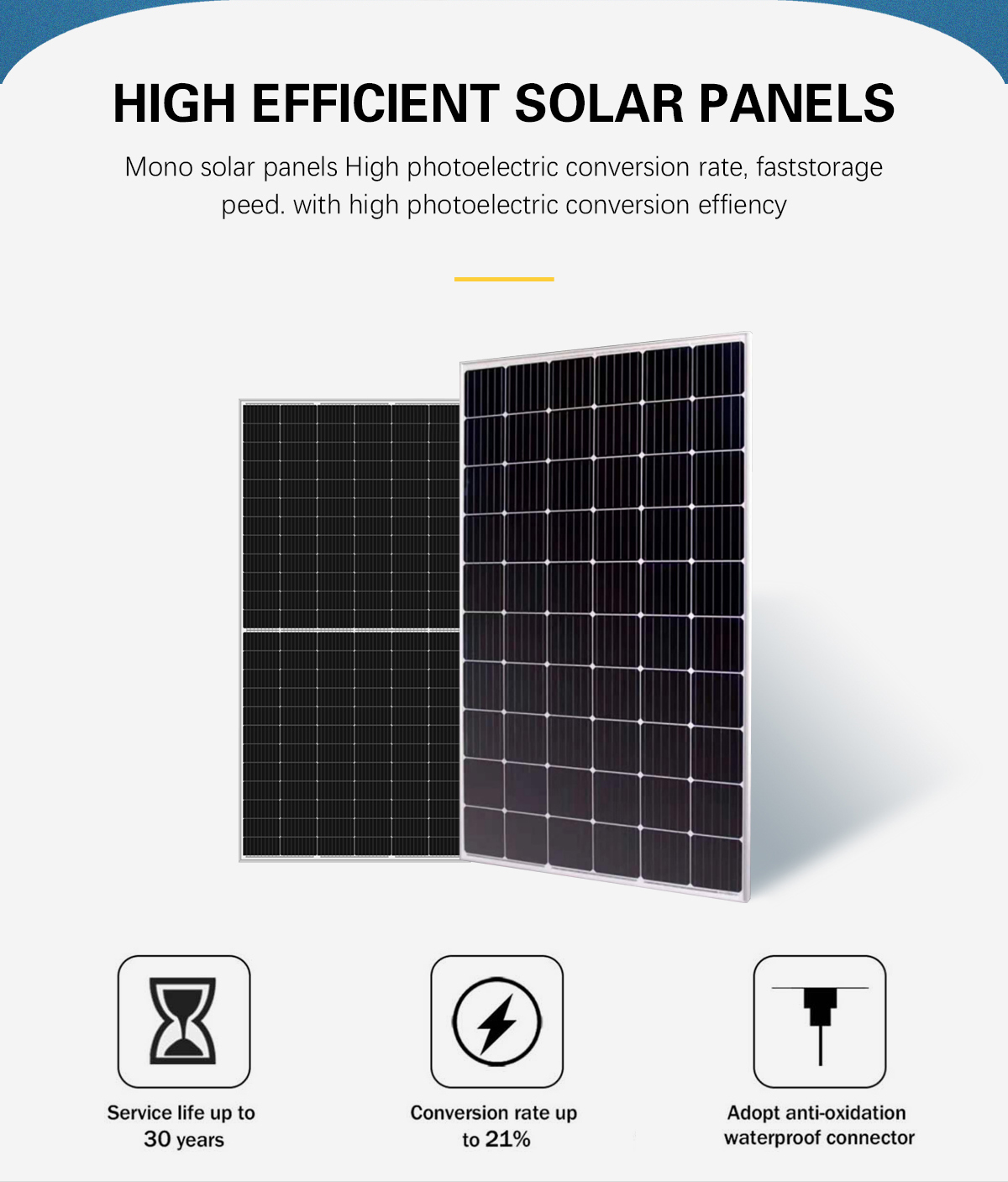 Adjustable integrated solar street light